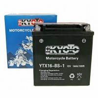 Baterie KYOTO 12V 14Ah  YTX16-BS-1 (dodáváno s kyselinovou náplní)